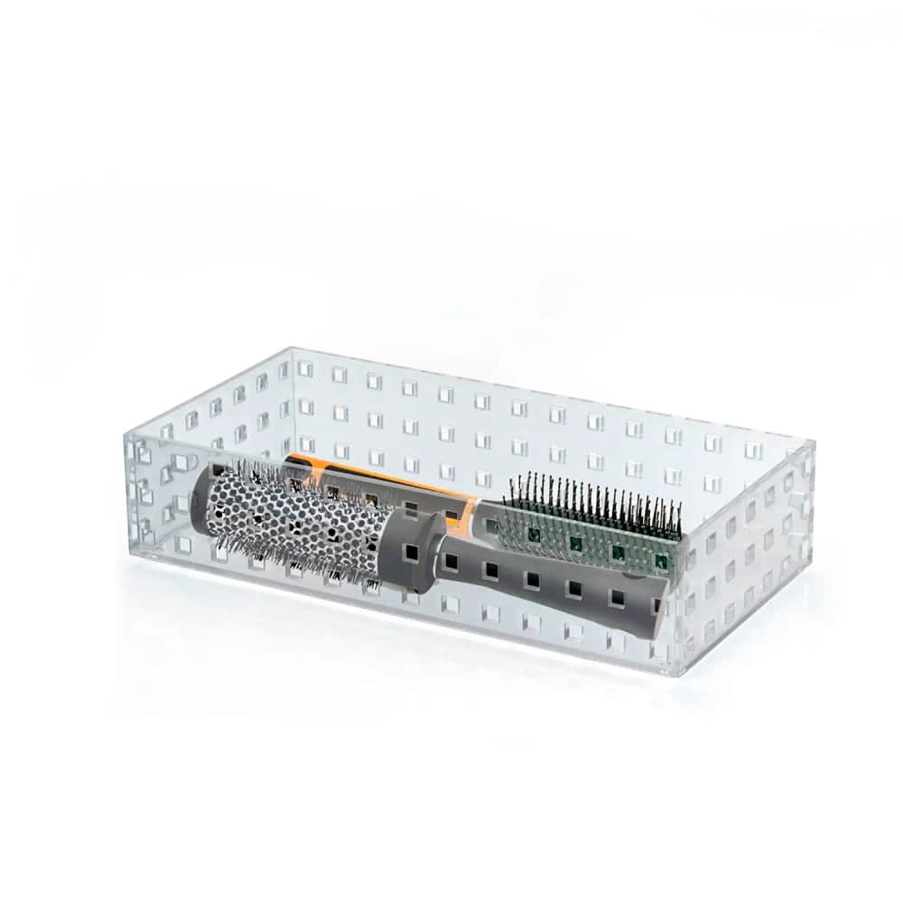 Organizador de Armário Modular 28cm Transparente - Arthi