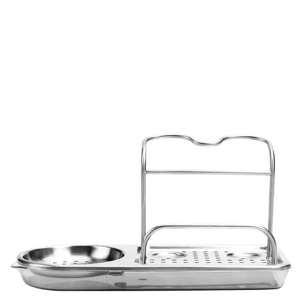 Organizador de Pia de Aço Inox Oxo 22x9x12cm
