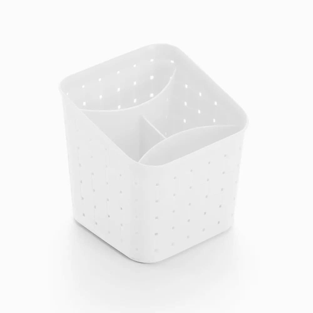 Organizador de Talheres Branco - Dasplast