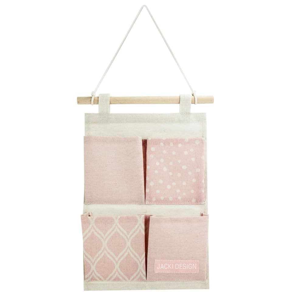 Organizador Multiuso de Pendurar Loft 34x22cm Rosa - Jacki Design