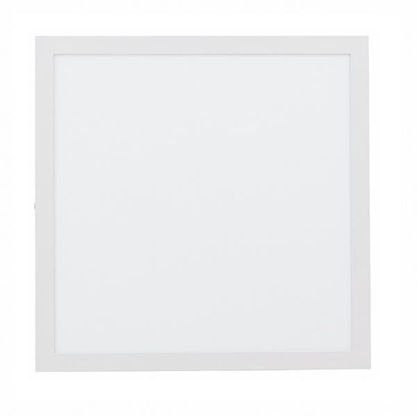 Painel de Led Embutir Quadrado Luz Amarela 32W 40x40cm 30cm Branco Bivolt