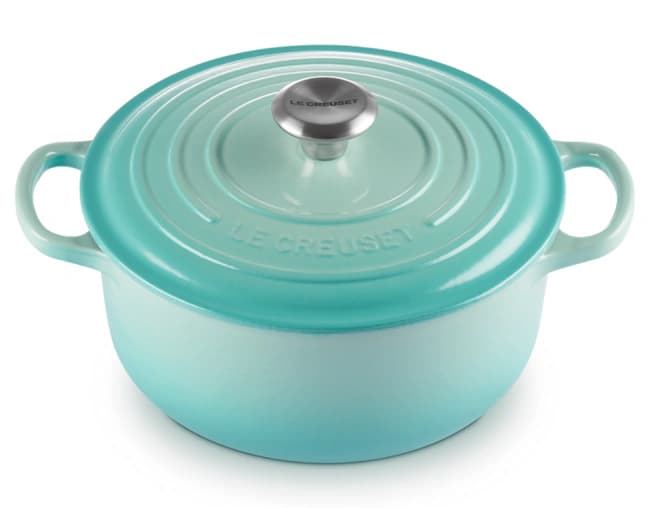 Panela Redonda Signature Cool Mint Le Creuset