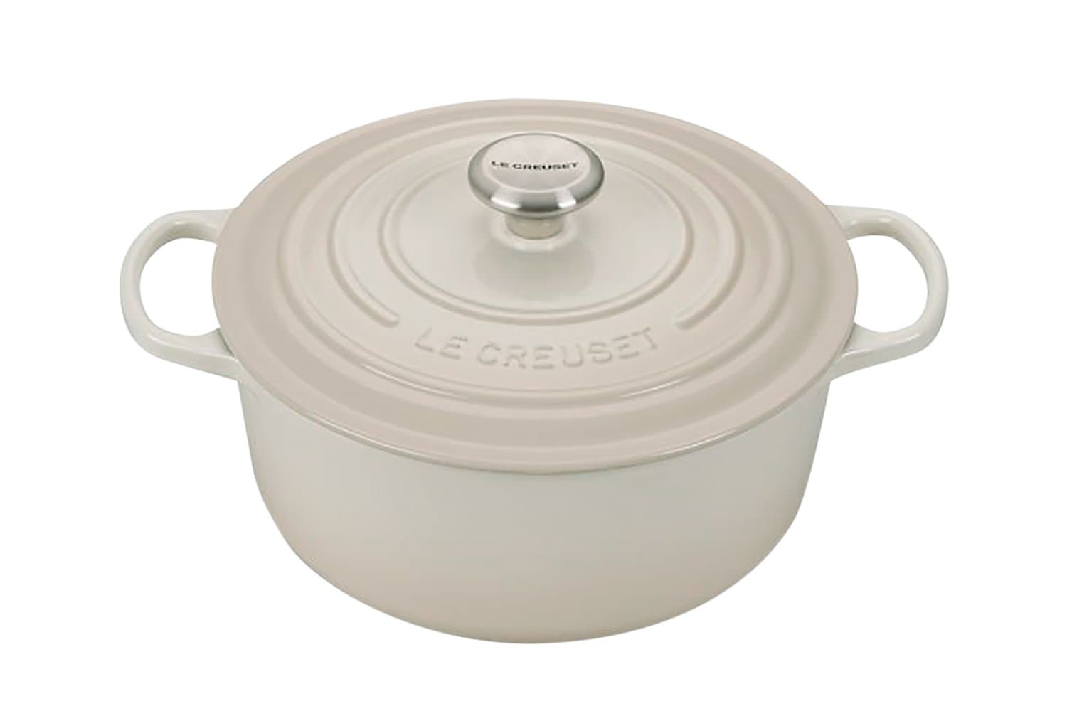 Panela Redonda Signature Le Creuset Meringue