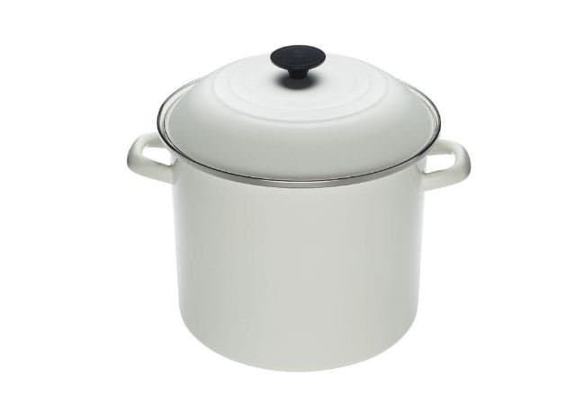 Panela Stock Pot Le Creuset Branco