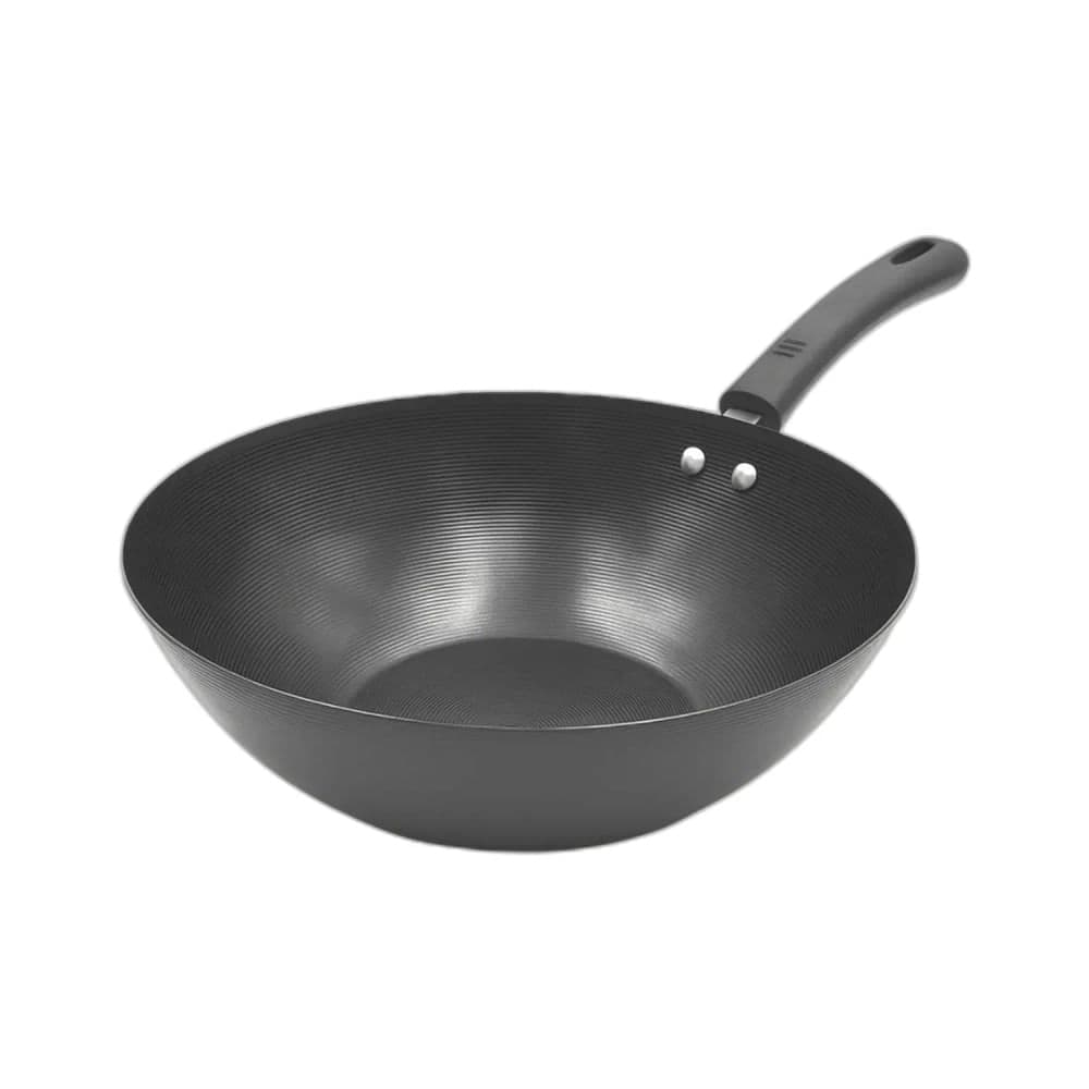Panela Wok 30,5cm Cinza - Dolce Home