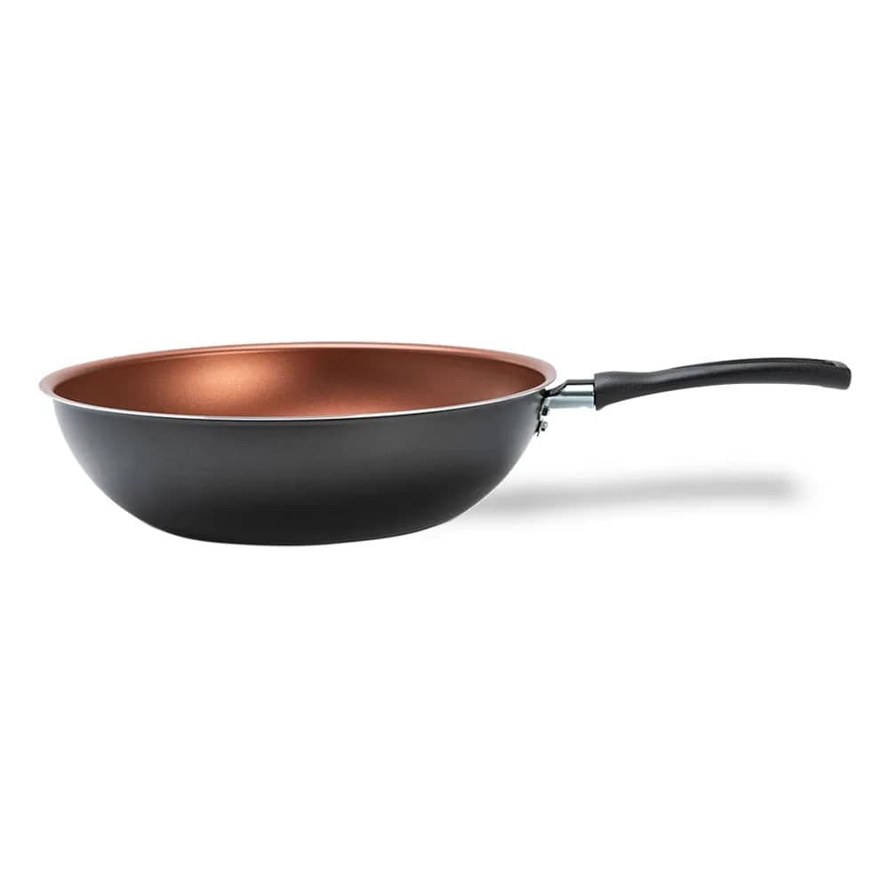 Panela Wok Topazio 26cm Cinza Range - Brinox