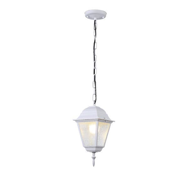 Pendente 1 Lâmpada Metal e Vidro Branco Nancy Biancoluce