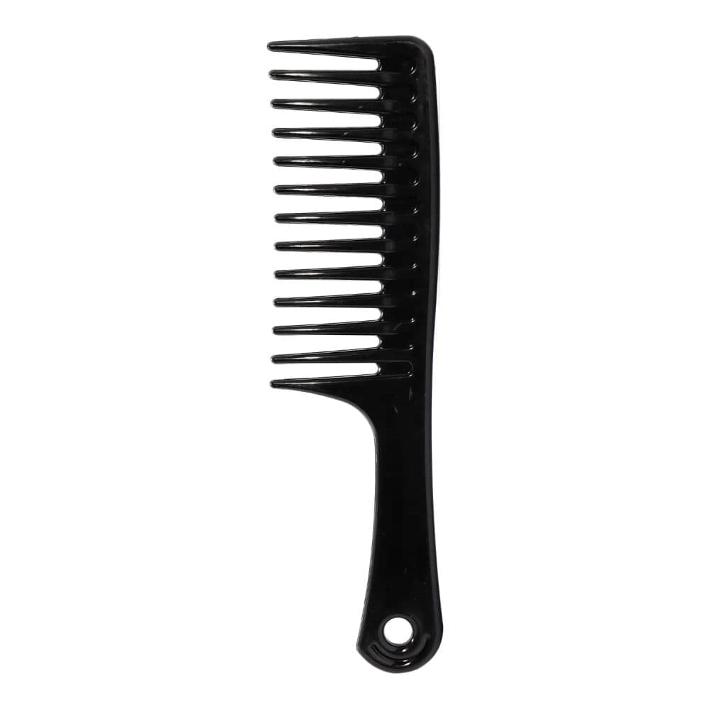 Pente de Cabelo Dentes Largos Preto - Life B