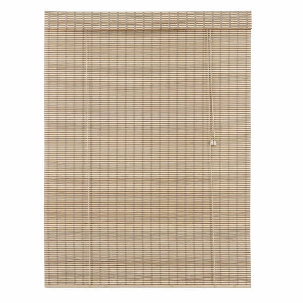 Persiana Rolô Bahaus Bambu Bege 1,60x1,40m Evolux