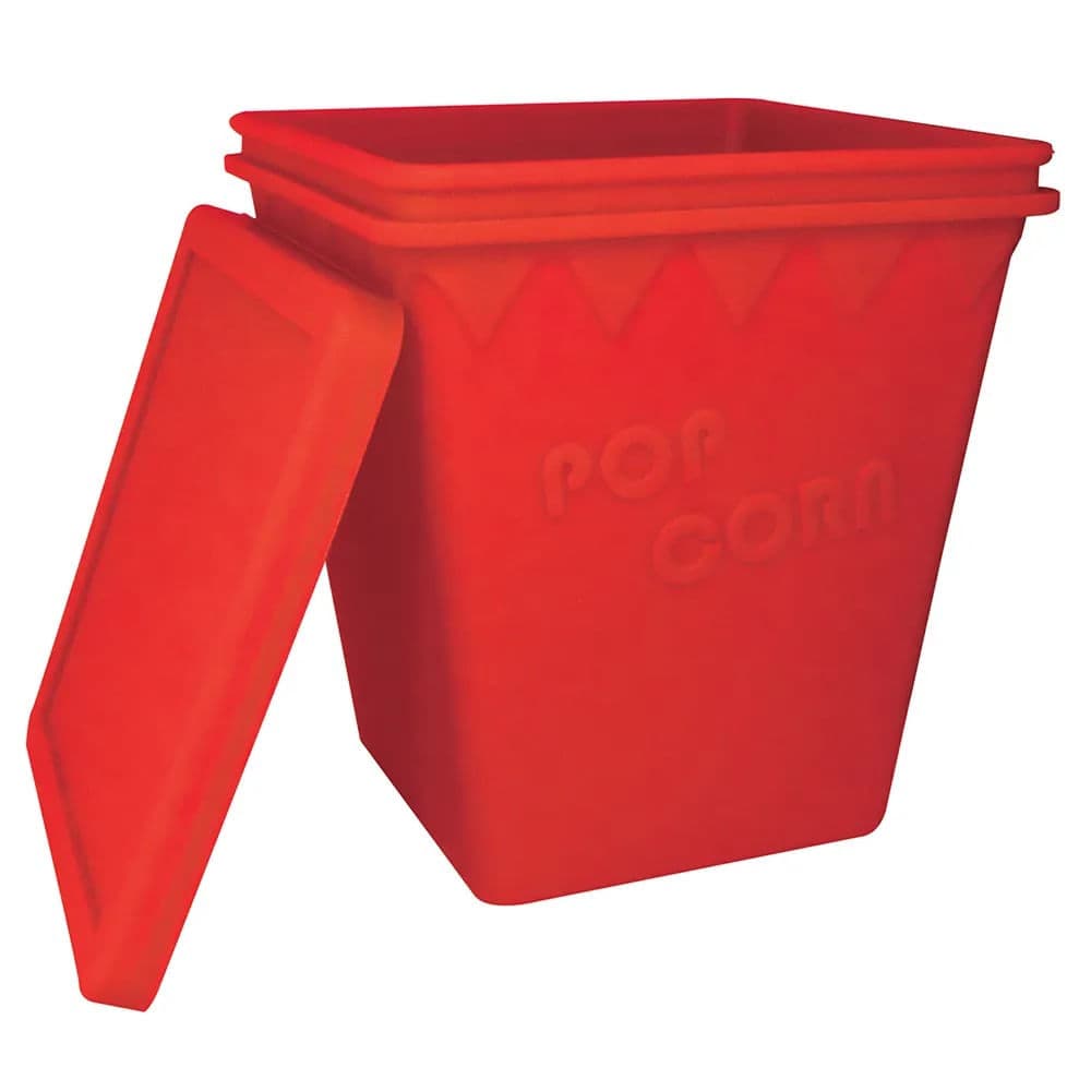 Pipoqueira para Micro-ondas Individual Vermelha - Silicook