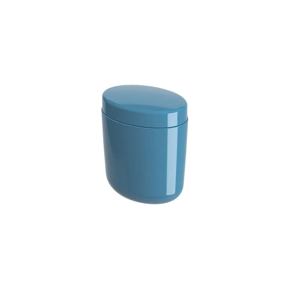 Porta Algodão Flora Azul Atlantic - Coza
