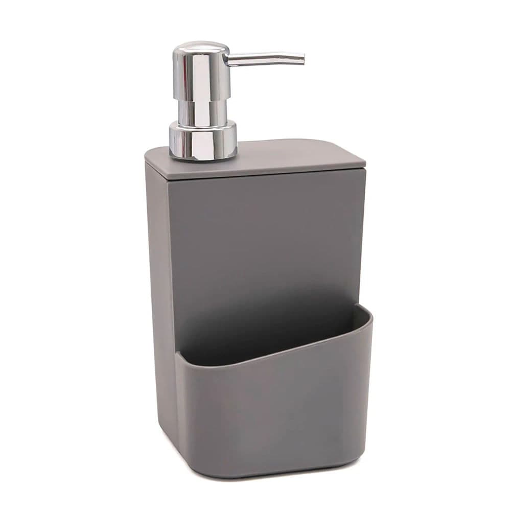 Porta Detergente e Esponja 650mL Cinza - Ou