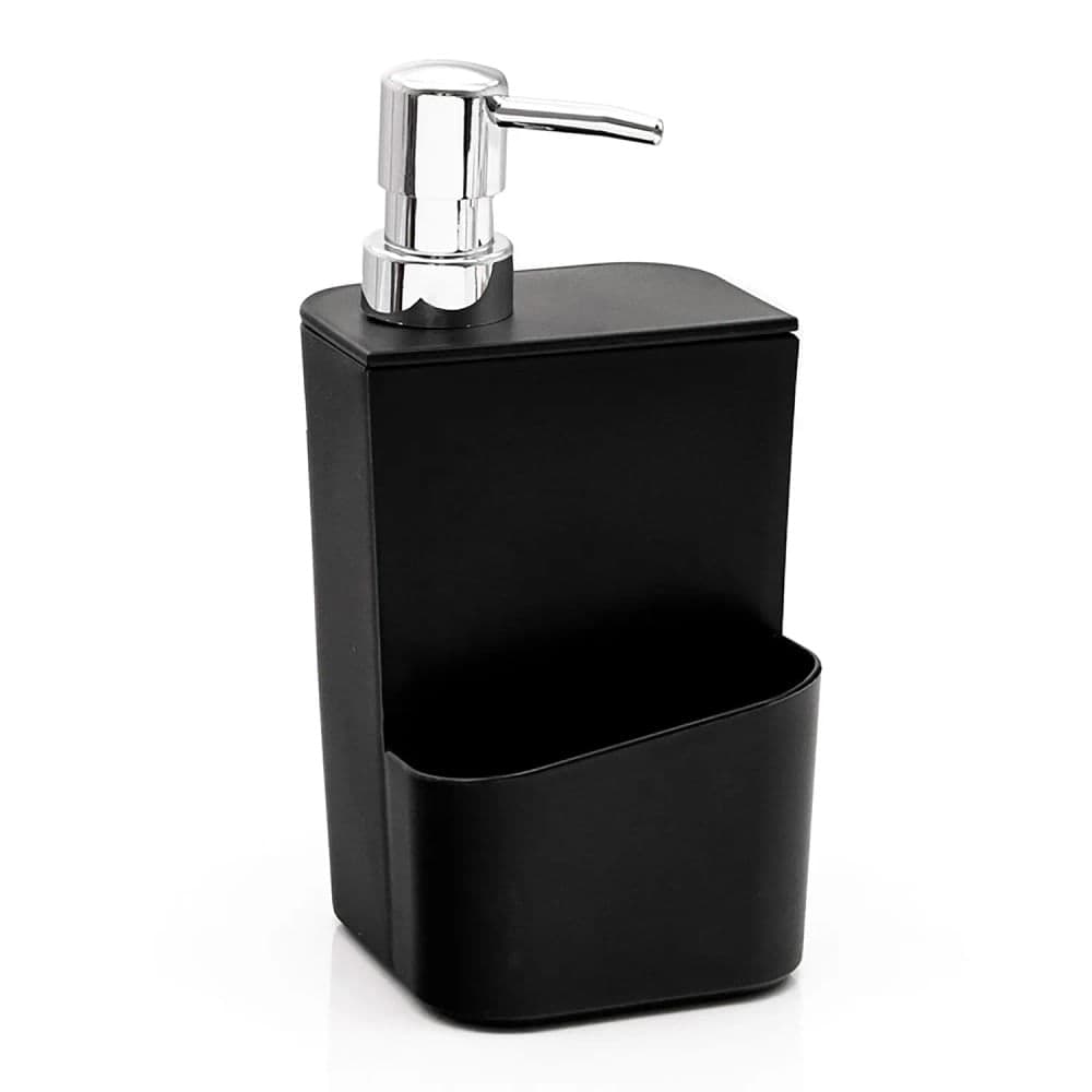 Porta Detergente e Esponja 650mL Preto - Ou