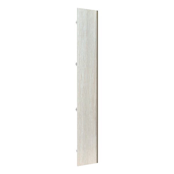 Porta Dobradiça Curva Closet 40cm Legno Crema 39,6x227,8x1,5cm Prime Luciane