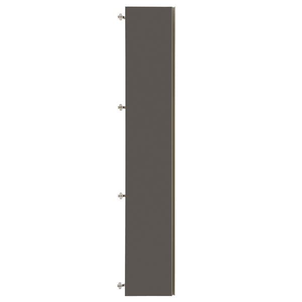 Porta Dobradiça Gianduia com Puxador Champagne 2,28mx39,6cm Prime Luciane