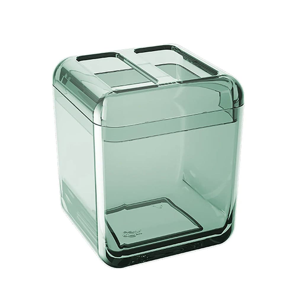 Porta Escova Cube Verde Soft - Coza