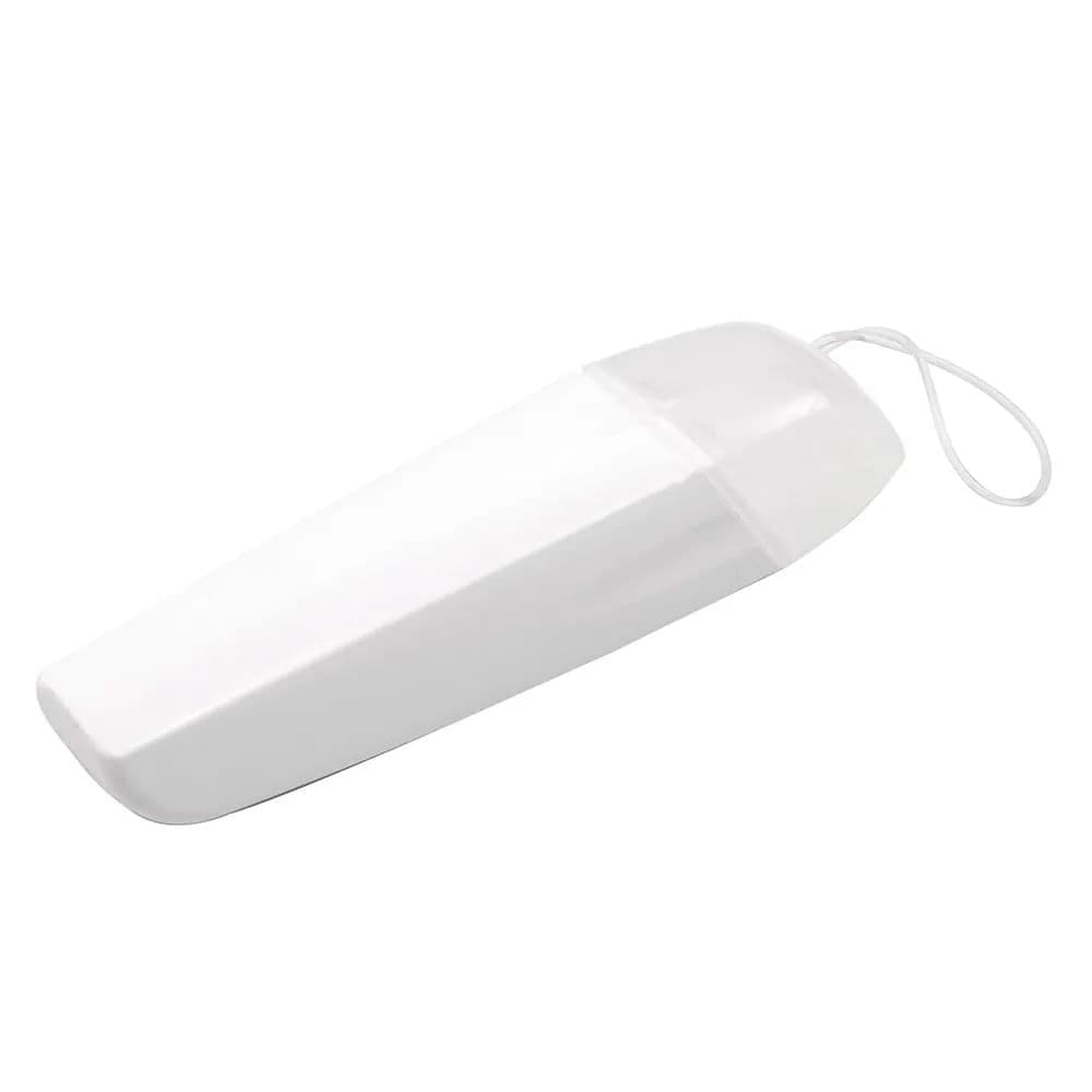 Porta Escova de Dente Plástico Case 22cm Branco - Ou