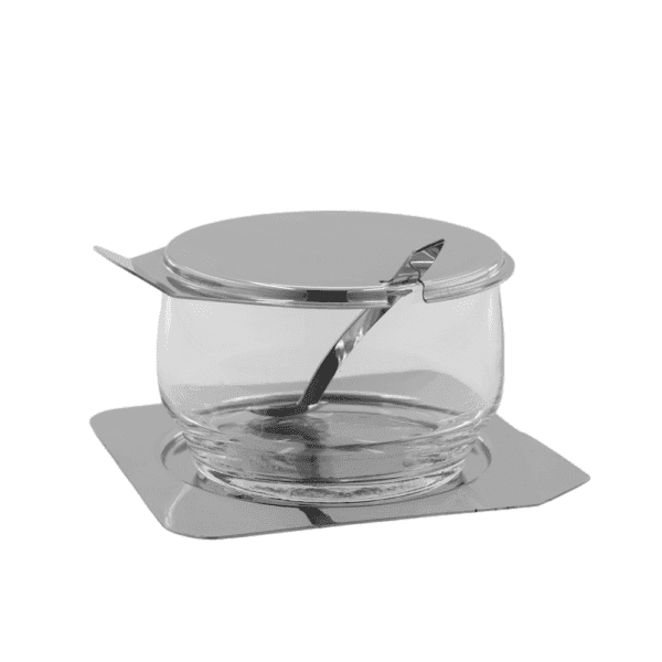 Porta Geleia Ritratto Com Colher Inox Riva Prataria