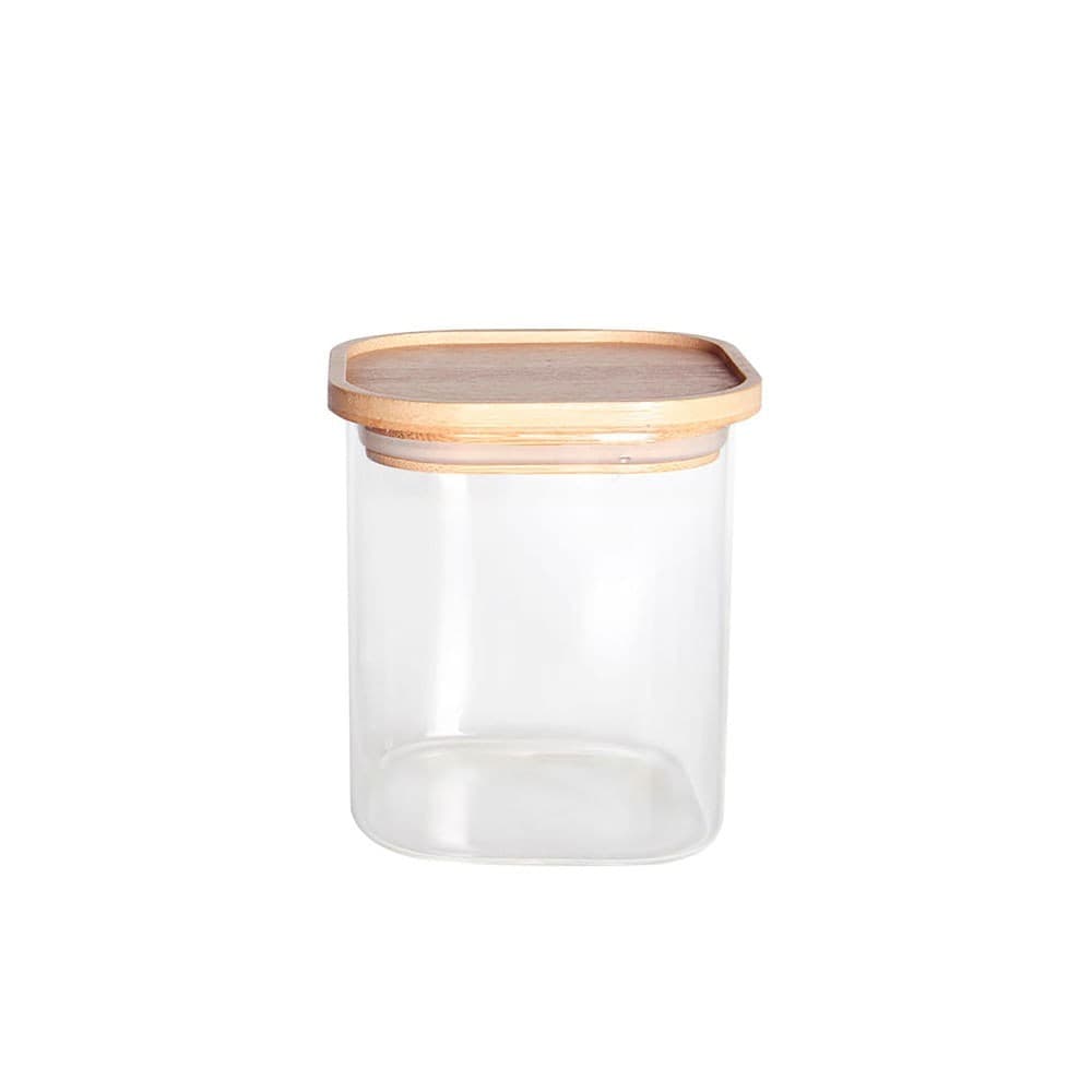Porta Mantimento com Tampa de Bambu 800mL - Dynasty