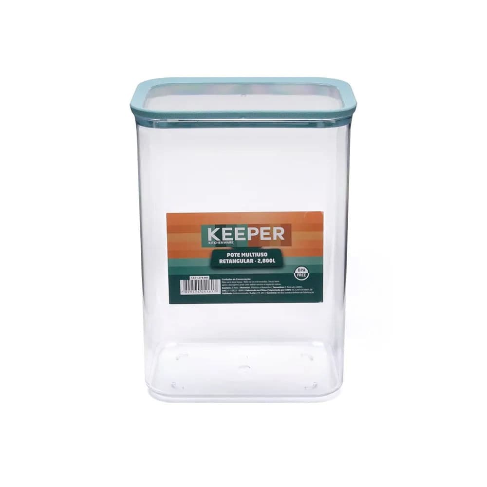 Porta Mantimentos 2,80l - Keeper