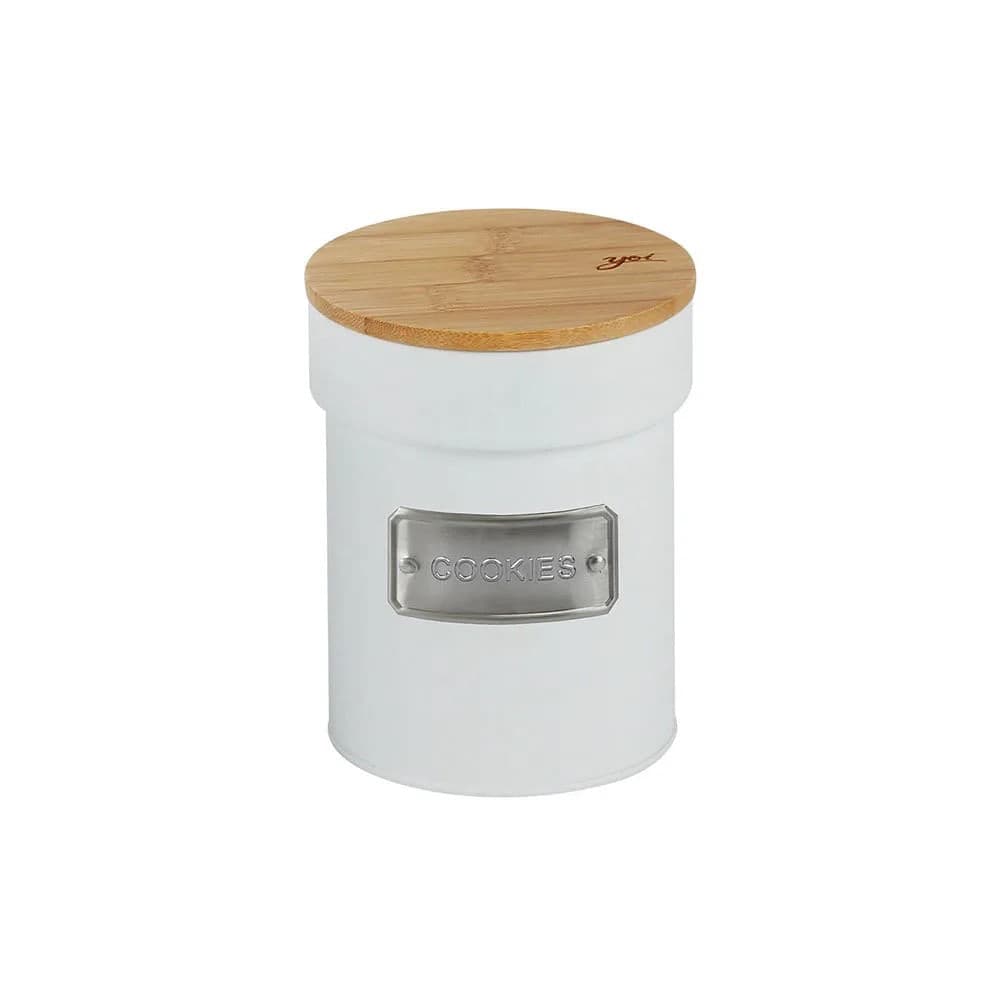 Porta Mantimentos Matte Cookies 1l Branco - Yoi