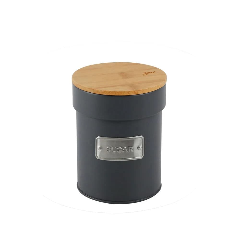 Porta Mantimentos Matte Sugar 1l Chumbo - Yoi