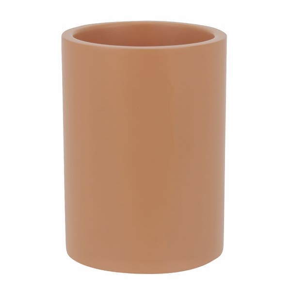 Porta Objetos de Bancada para Banheiro Resina Terracota Tijolo Oikos