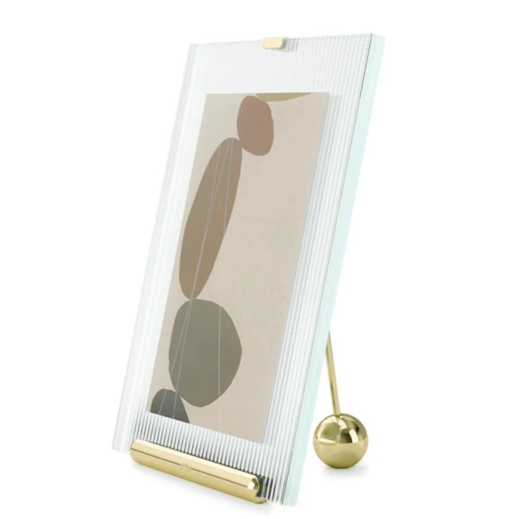 Porta Retrado de Vidro Umbra Frame Dourado 13x18cm