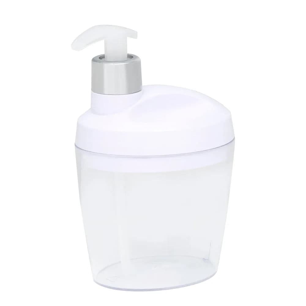 Porta Sabonete Líquido Belle Plástico Branco - Arthi