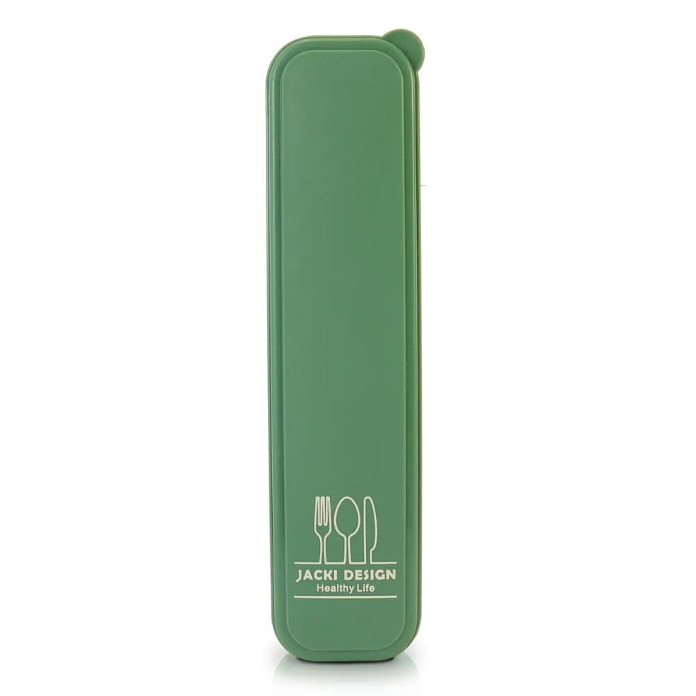 Porta Talheres para Marmita Portátil Joy 25cm Verde - Jacki Design