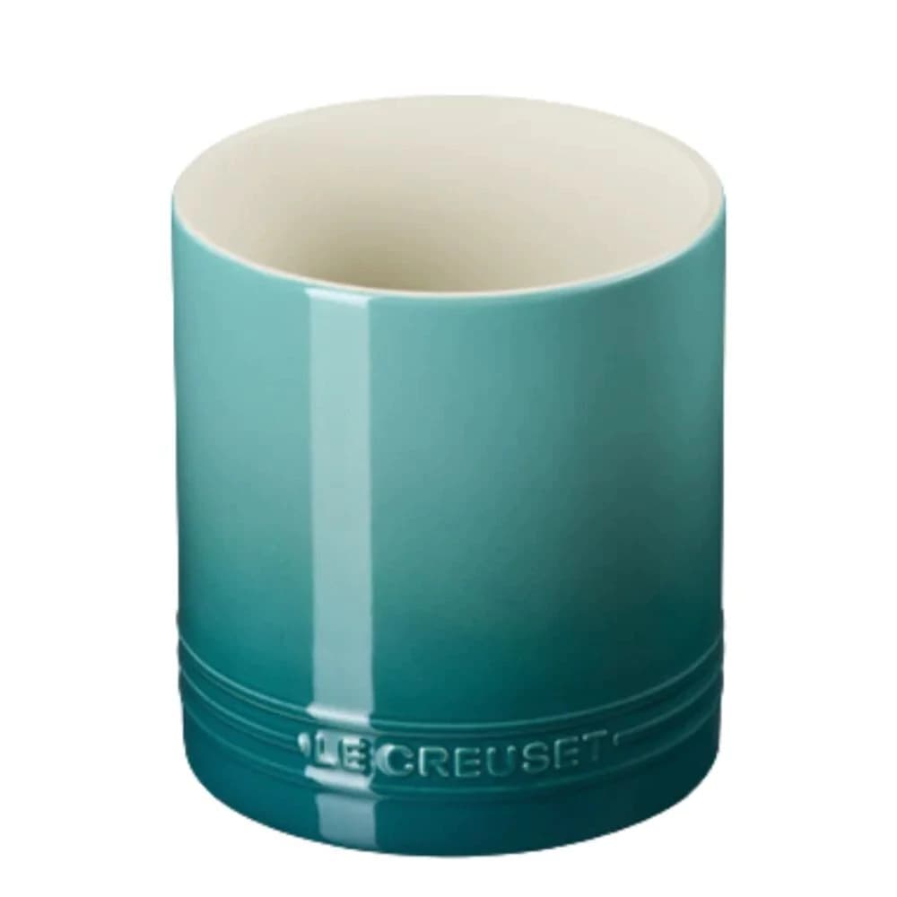 Porta Utensílio de Cerâmica Le Creuset Signature Bleu Riviera 1,1l
