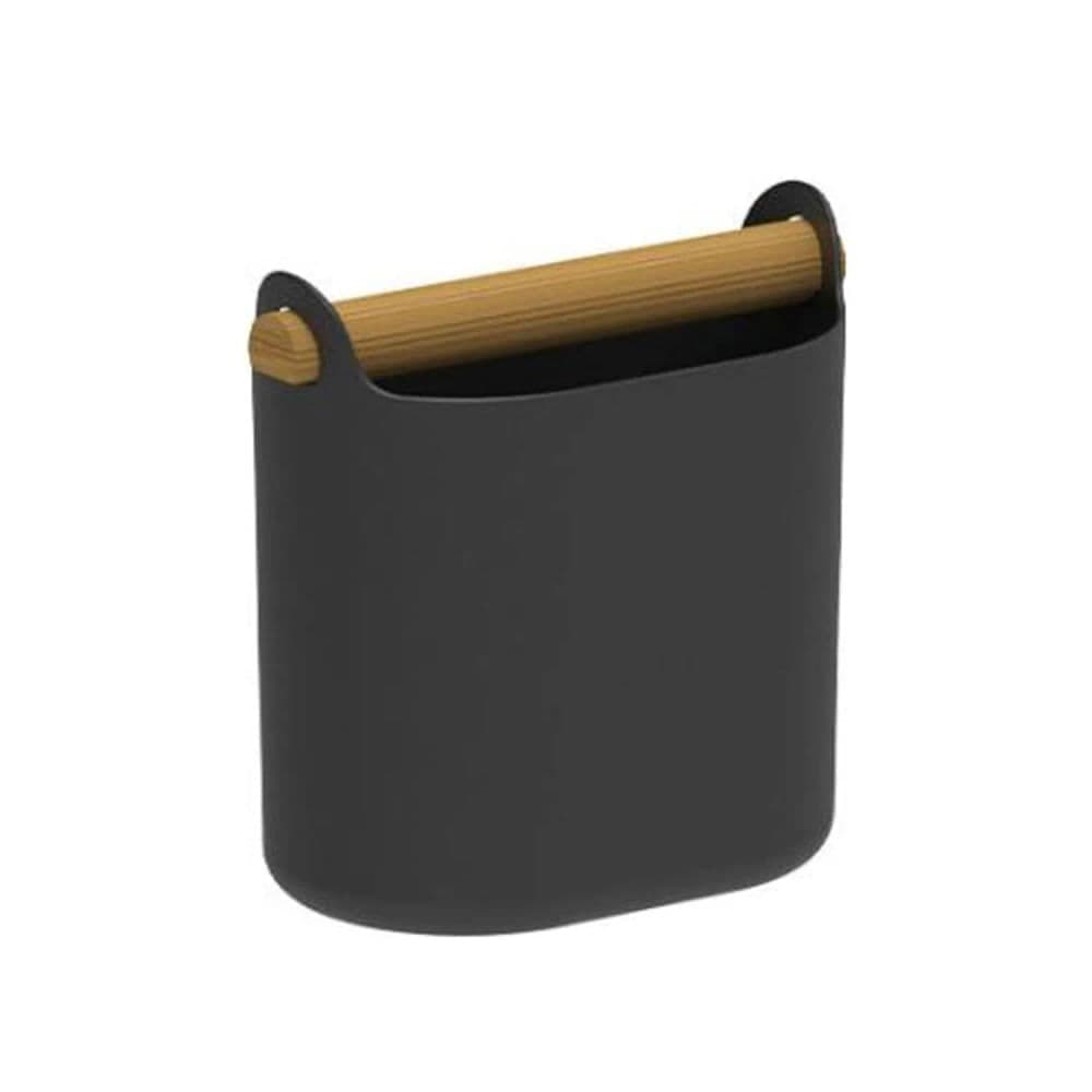 Porta Utensílios com Alça de Bambu Lume Preto - Ou