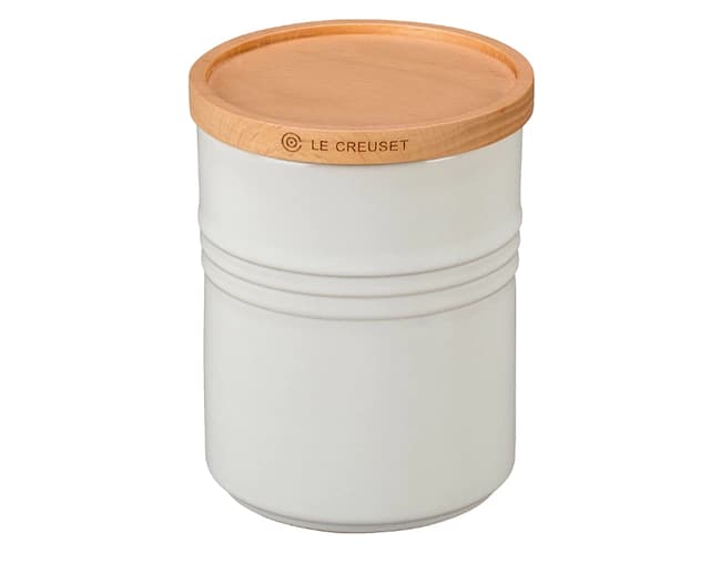 Pote com Tampa de Madeira 1,9L Le Creuset