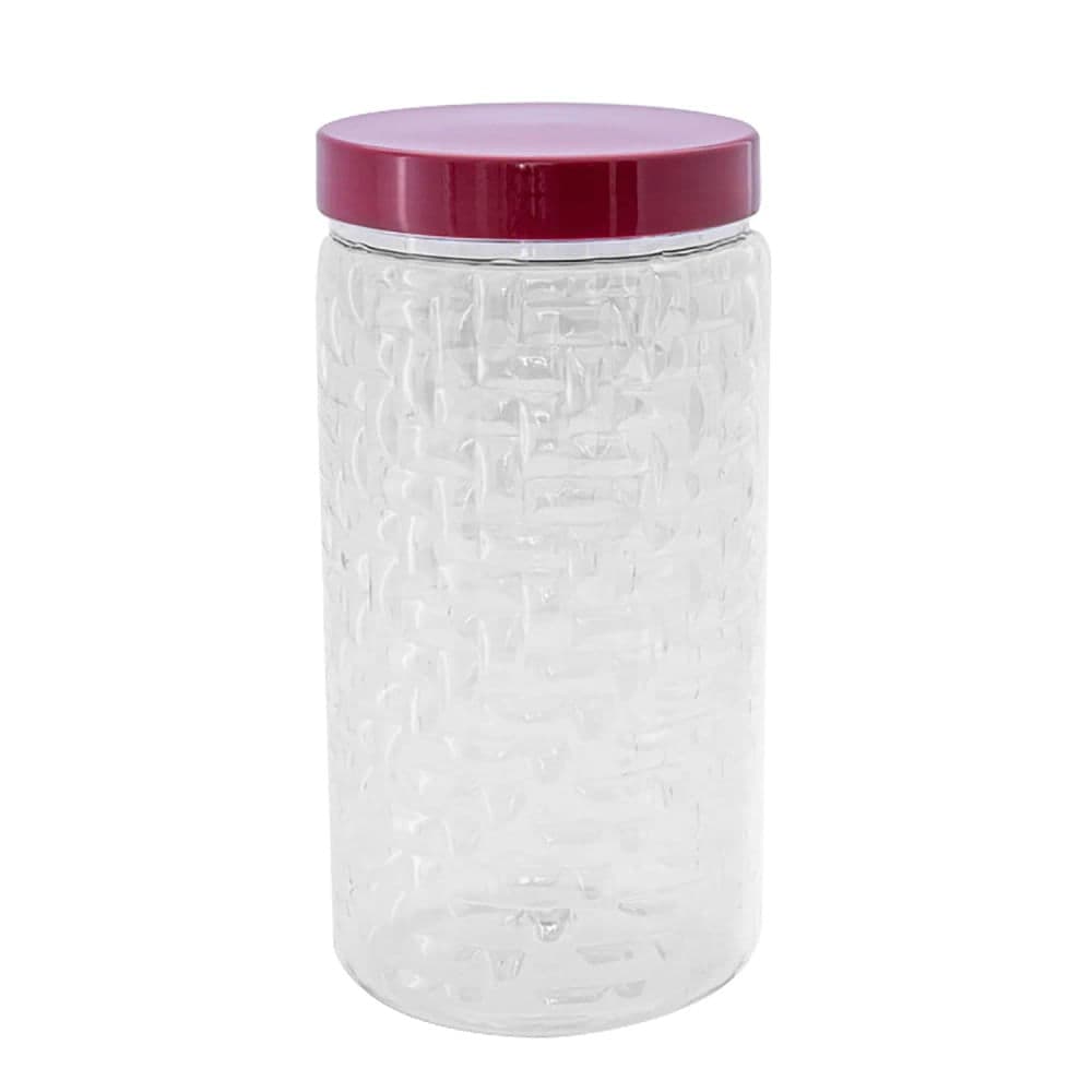 Pote com Tampa Mosaico 2l Vinho - Bl Ud