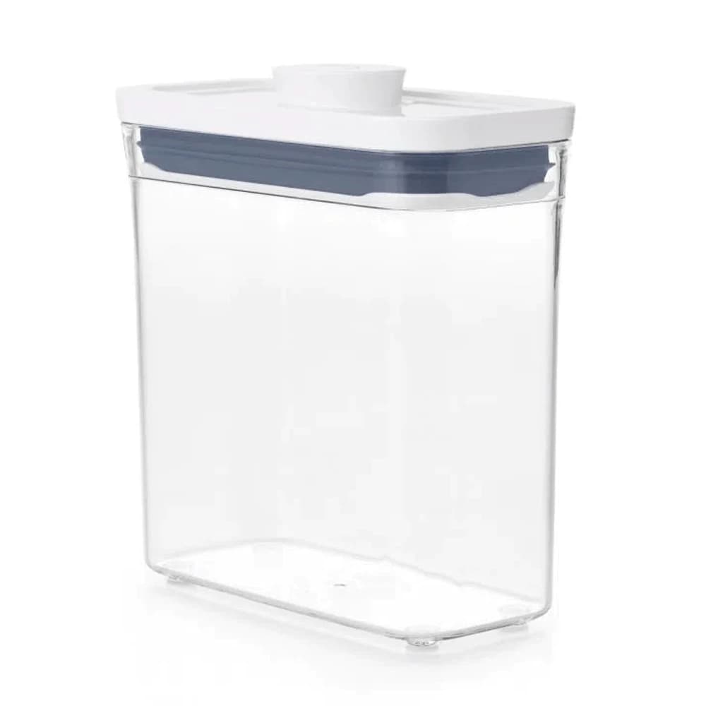 Pote Hermético de Acrílico Pop Oxo Retangular 1,1l