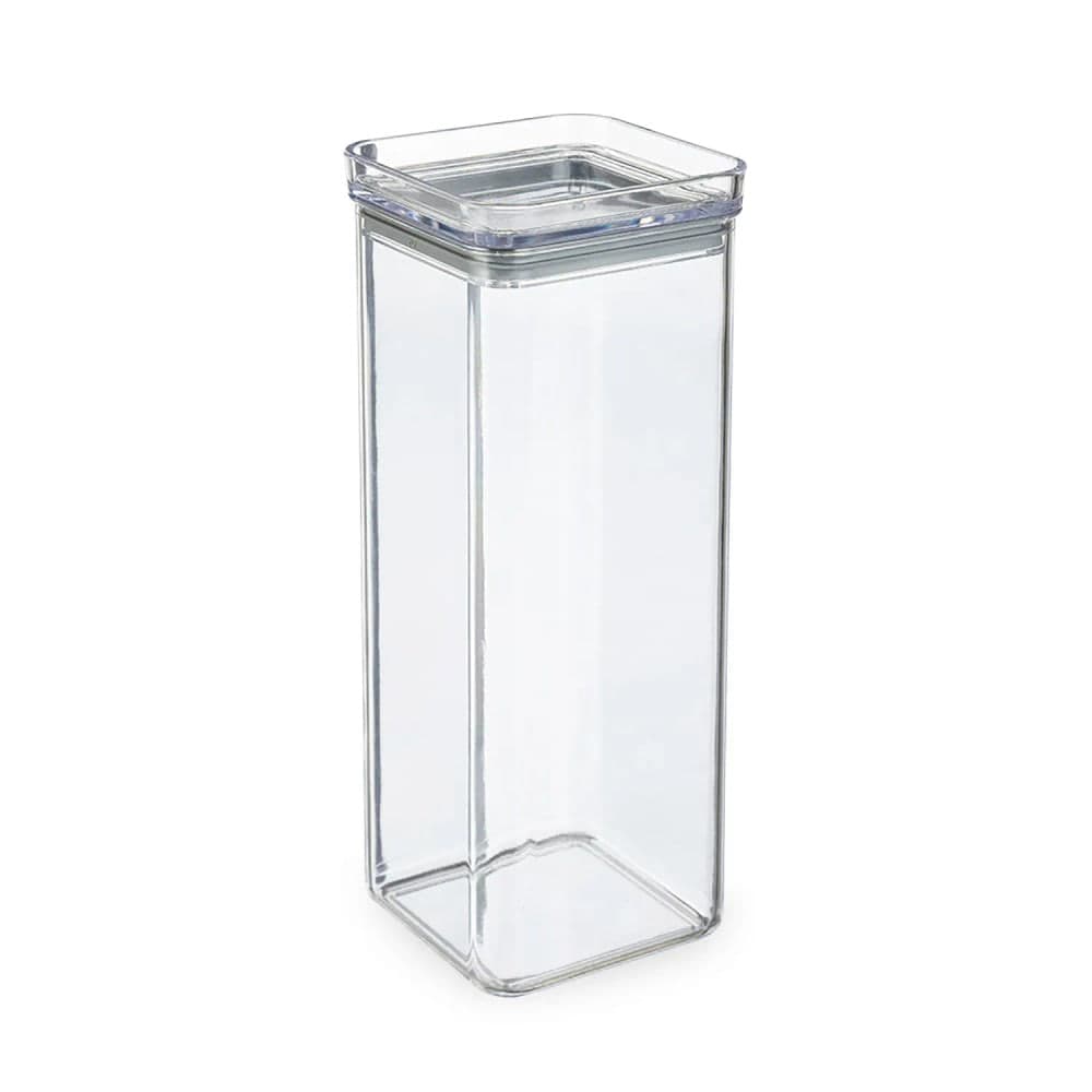 Pote Hermético Quadrado 400mL Transparente - Arthi