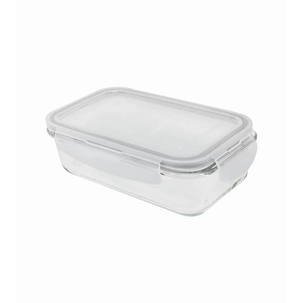 Pote Hermético Retangular 1,5l Transparente - Oikos