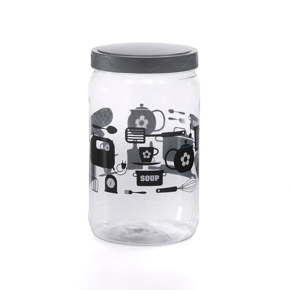 Pote Utensílios 1,9l Cinza - Bl Ud