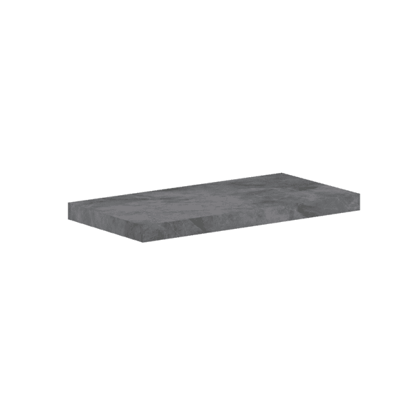 Prateleira de Porcelanato 80x40cm Cinza Unique Cozimax