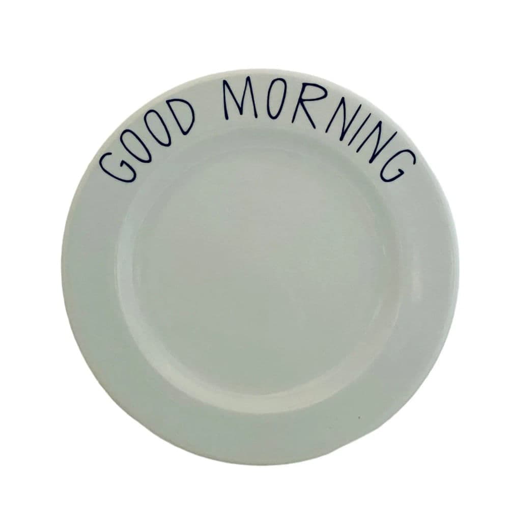Prato de Sobremesa Good Morning 19cm - Porcelana e Cia