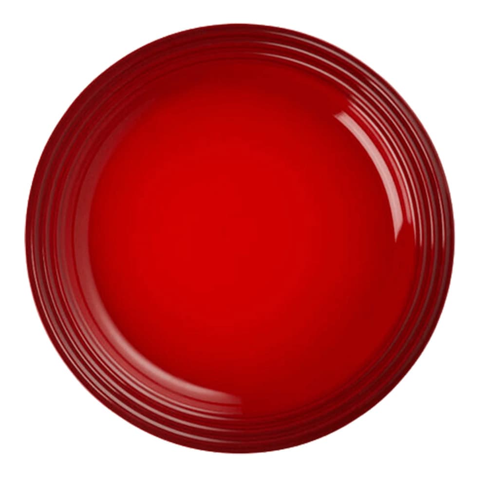 Prato Raso de Cerâmica Le Creuset Vermelho 27cm