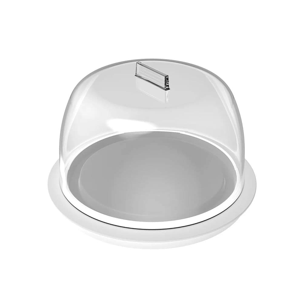 Queijeira de Plástico Break Branco 16cm - Ou