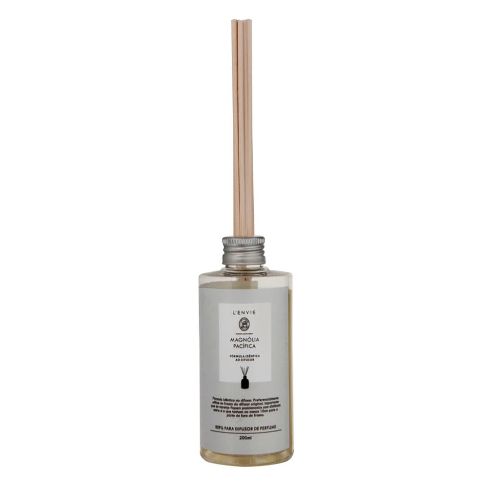 Refil para Difusor de Aromas Lenvie Arabesc Magnólia Pacífica 200ml