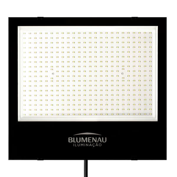 Refletor LED Luz Branca 400W 31200 Lúmens Bivolt IP66 Blumenau Iluminação