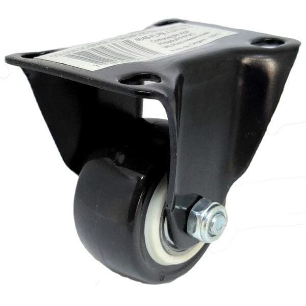 Rodizio de Plástico sem Freio Preto 41mm até 30kg Colson