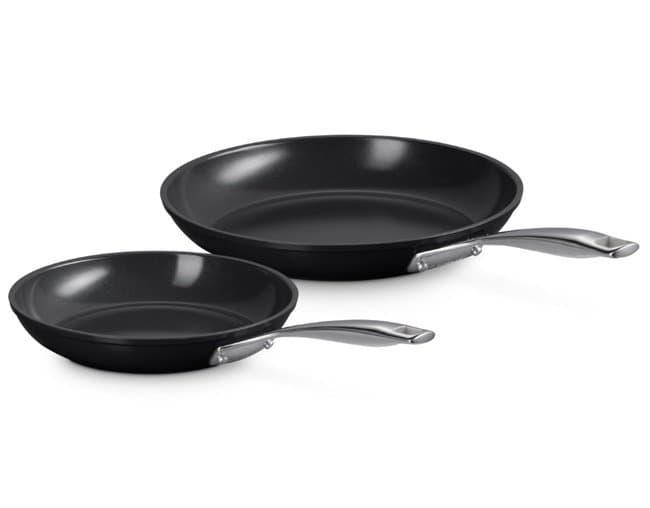 Set 2 Frigideiras Rasas Non Stick Ceramic Le Creuset 24 e 28 cm