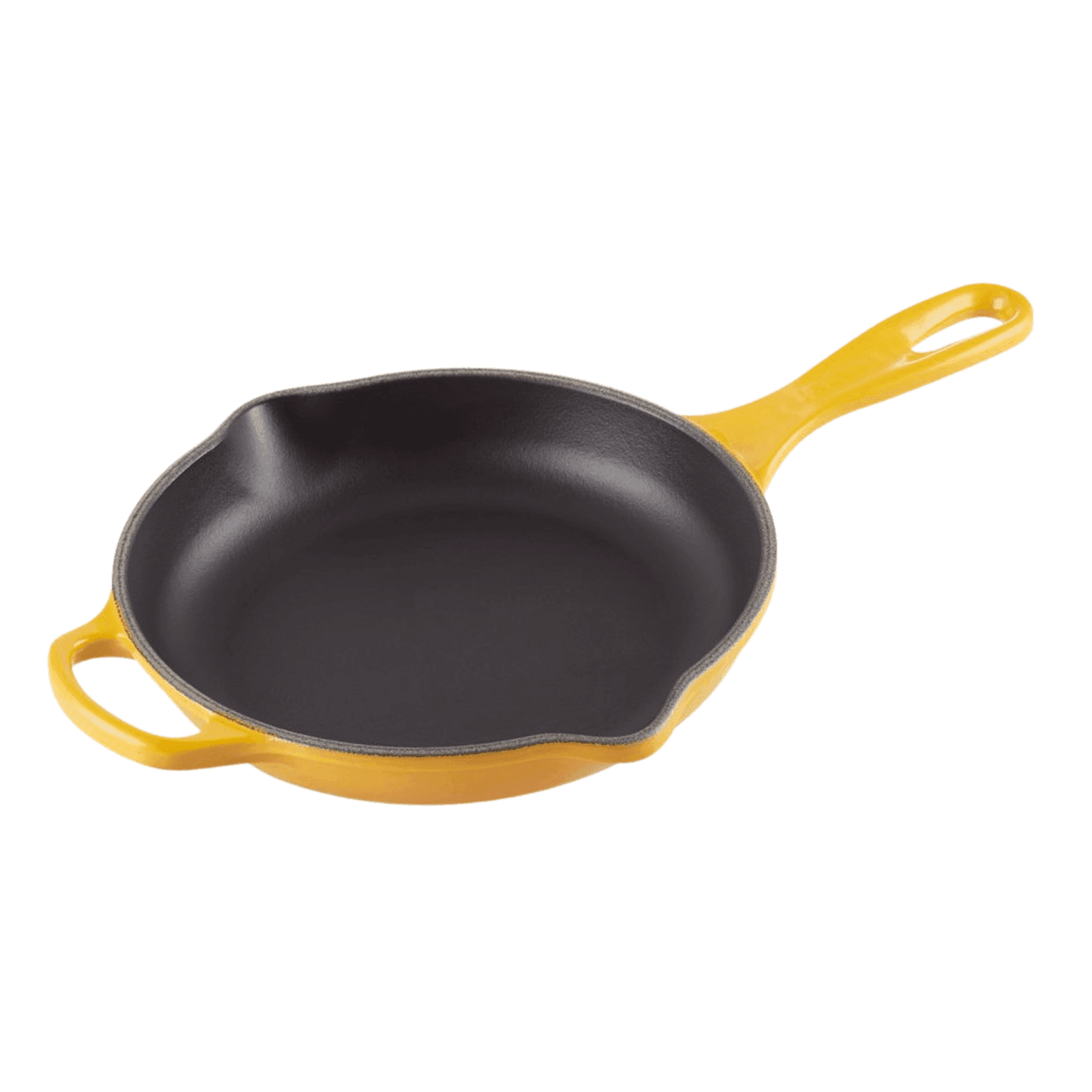 Skillet Redonda Funda Com Alça Ferro Fundido Signature Le Creuset Nectar 26 cm