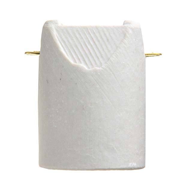 Soquete Porcelana para Lâmpada Rosca E27 Plafonier Branco Incer Morumbi