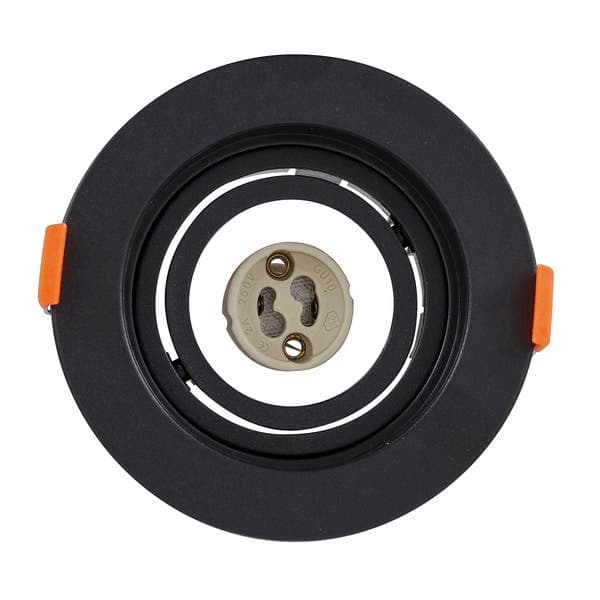 Spot de Embutir Redondo MR16 Preto Black & Decker