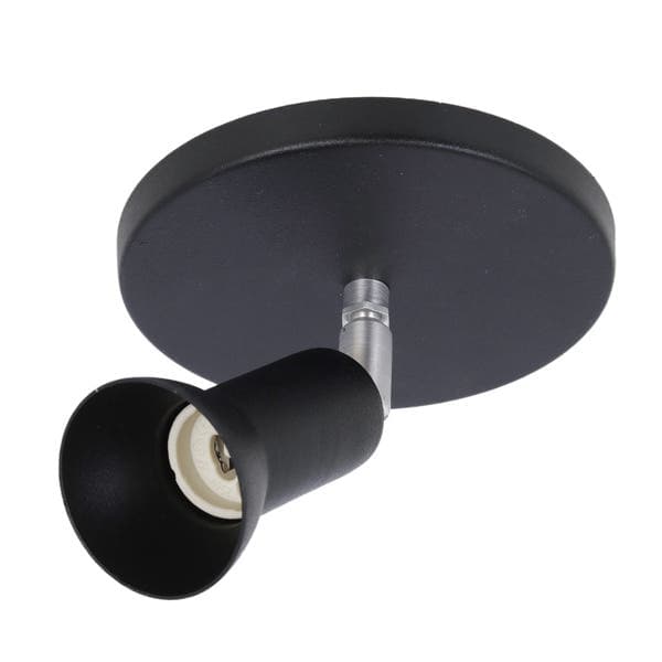 Spot de Sobrepor 1 Lâmpada Preto Inspire